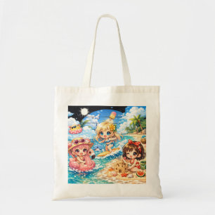 Summer fun tote bag