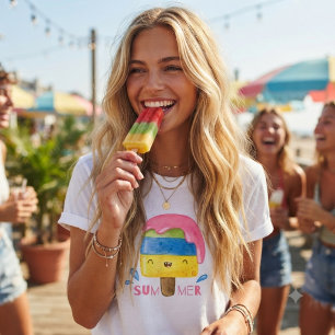 Summer & funny quirky popsicle T-Shirt