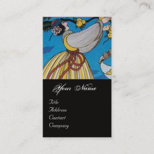 SUMMER GARDEN / BEAUTY FASHION  COSTUME DESIGNER BUSINESS CARD