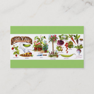 Summer Garden Botanicals Gardening Business Card