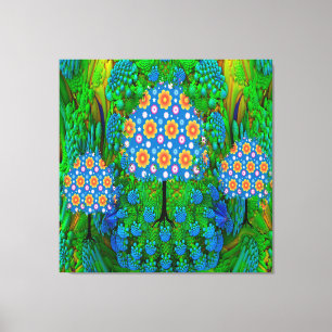 Summer Garden  Canvas Print