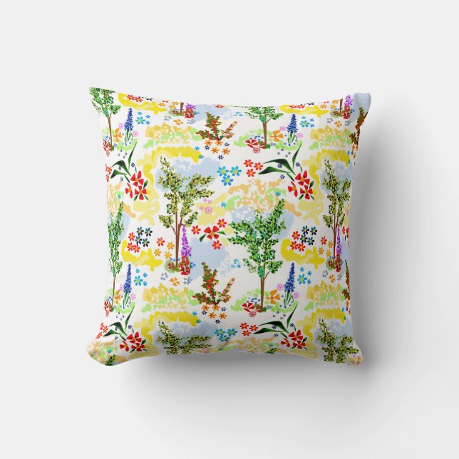 Summer garden  cushion (Front)