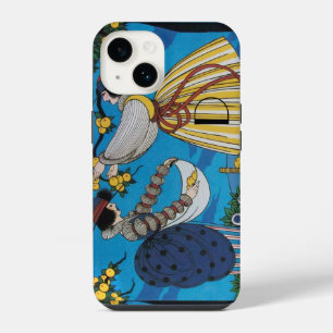 SUMMER GARDEN/ FASHION COSTUME DESIGNER MONOGRAM iPhone 14 CASE