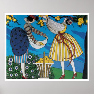 SUMMER GARDEN / FASHION COSTUME DESIGNER POSTER