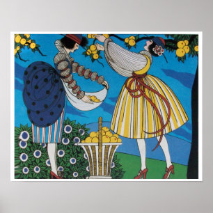 SUMMER GARDEN / FASHION COSTUME DESIGNER POSTER