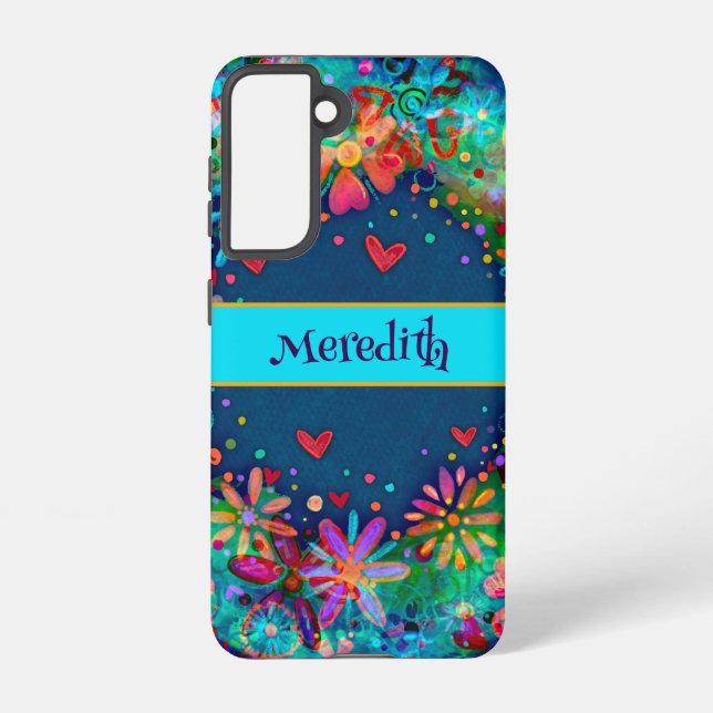 “Summer Garden” Inspirivity Samsung Case (Back)