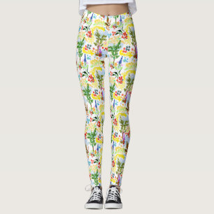 Summer garden  leggings