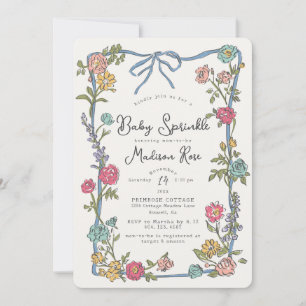 Summer Garden Party Bright Floral Baby Sprinkle