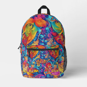 Summer Garden Printed Backpack