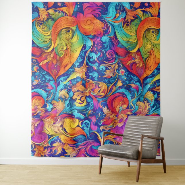 Summer Garden Tapestry (In Situ)