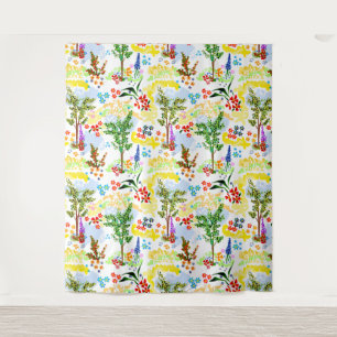 Summer garden tapestry