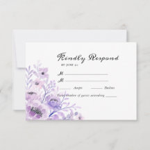 Summer Garden Watercolor Floral Wedding