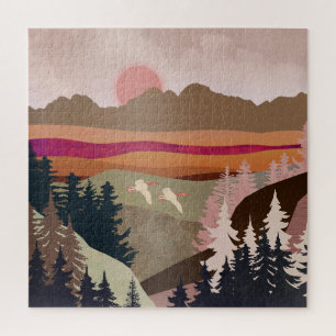 Summer Geese Jigsaw Puzzle