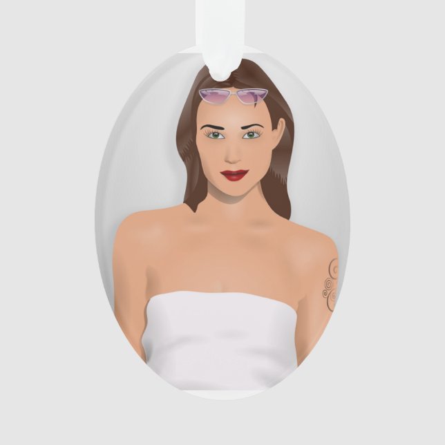 SUMMER GIRL ORNAMENT (Front)