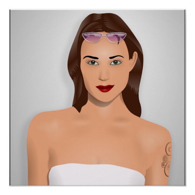 SUMMER GIRL POSTER (Front)