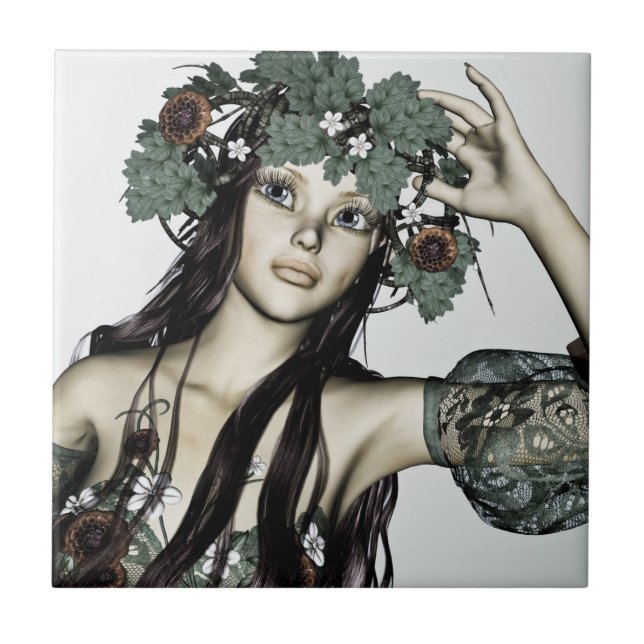 Summer Girl Tile (Front)