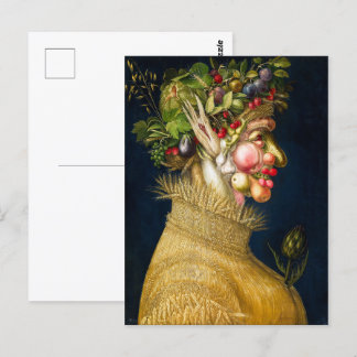 Summer | Giuseppe Arcimboldo | Postcard