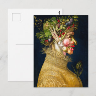 Summer Giuseppe Arcimboldo Postcard