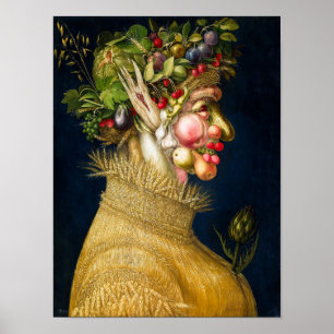 Summer   Giuseppe Arcimboldo   Poster