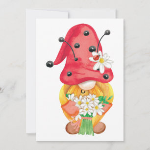 summer gnome 1 holiday card