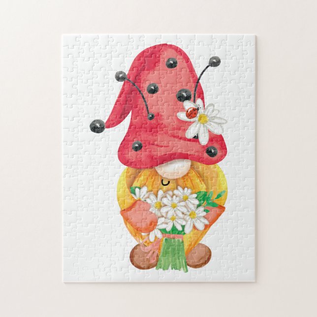 summer gnome 1 jigsaw puzzle (Vertical)
