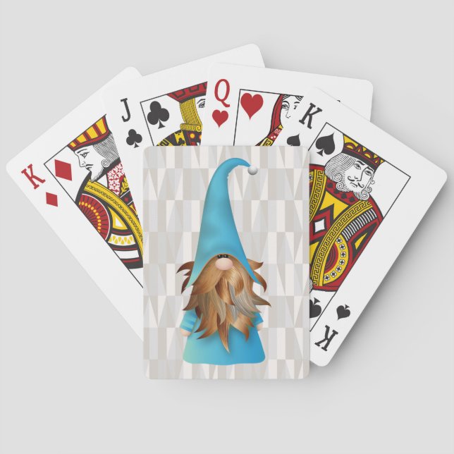 Summer Gnome Playing Cards (Back)