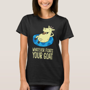 Summer Goat Whatever Floats Your Goat Farming Mum T-Shirt