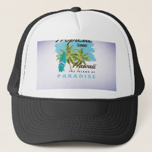 summer gradientcolors trucker hat
