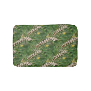 Summer Grass Nature Pattern Bath Mat