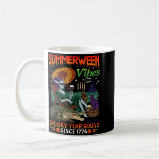 Summer Halloween Vibes Spooky Year Round Since Coffee Mug