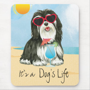 Summer Havanese Mouse Mat