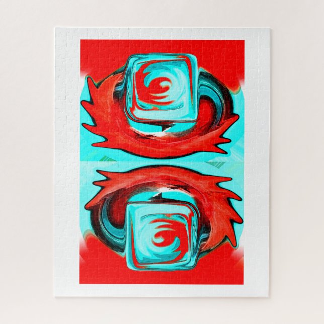 Summer heat art jigsaw puzzle (Vertical)