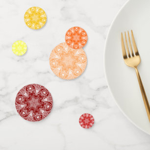 Summer Heat Mandala Confetti