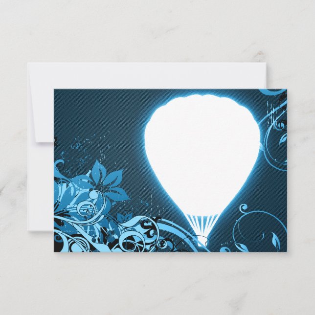 summer hi-fi ballooning invitation (Front)