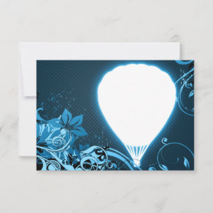 summer hi-fi ballooning invitation