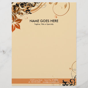 summer hi-fi customised letterhead