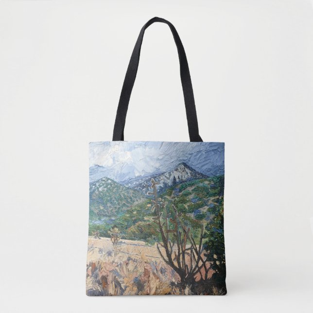 Summer Hills Hiking Tote Bag (Front)