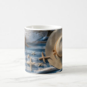 Summer holiday image  coffee mug