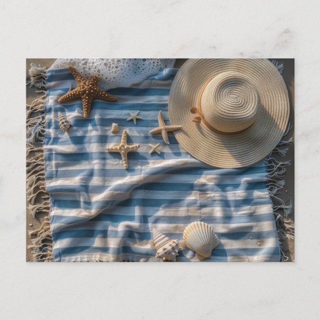 Summer holiday image  postcard (Front)