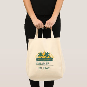 Summer Holiday Vacation Landscape Tote Bag