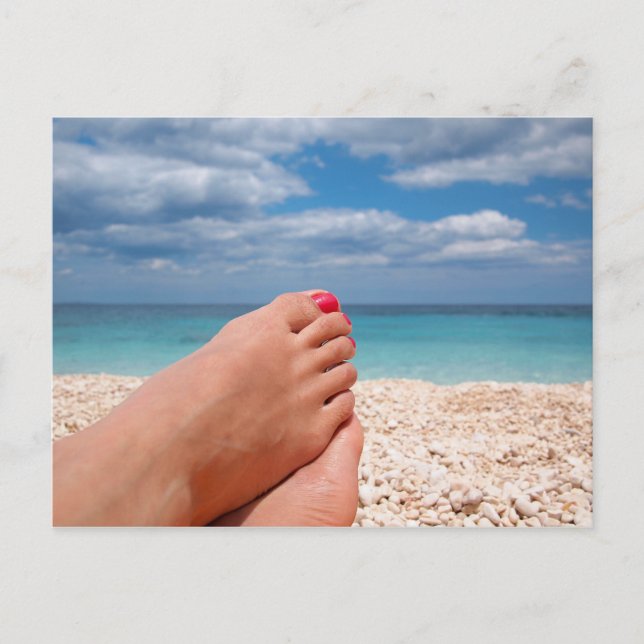 Summer holidays holiday postcard (Front)