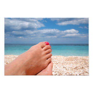 Summer holidays photo print