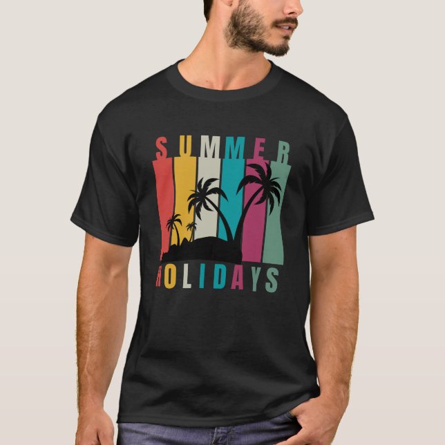 Summer Holidays  T-Shirt (Front)
