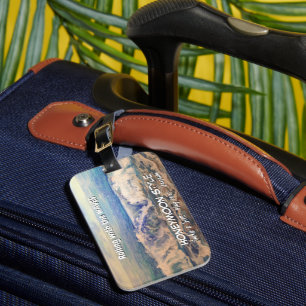 Summer HONEYMOON Cruise PERSONALIZE Luggage Tag
