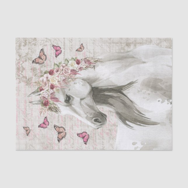 Summer Horse Tissue Paper (Front)