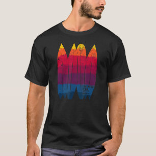 Summer Huntington Beach Surfboards Vintage Beach S T-Shirt