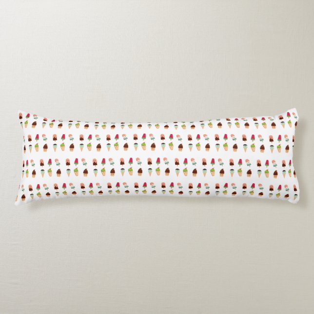 summer ice cream body cushion (Front)