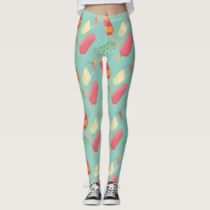 Summer Ice Cream Fun Leggings