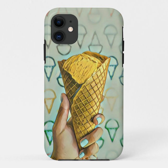 Summer ice cream lovers Case-Mate iPhone case (Back)