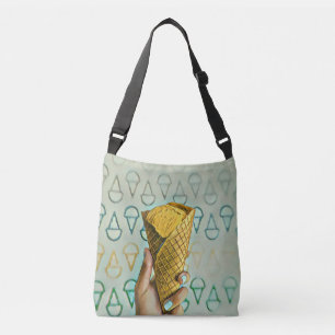 Summer ice cream lovers crossbody bag